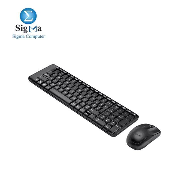 Logitech MK220 Wireless Keyboard And Mouse Combo 920-003160 - Black