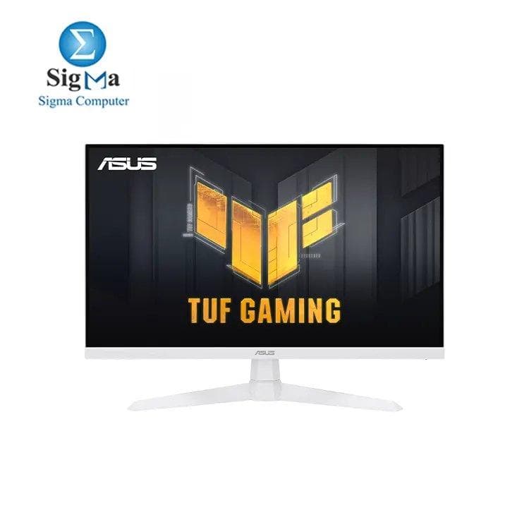 شاشة اسوس TUF Gaming 24 بوصة (23.8 بوصة رؤية) 1080P (VG249Q3A-W) - Full HD، 180Hz، 1ms، Fast IPS، تقليل ضبابية الحركة، FreeSync Premium، سماعات، DisplayPort، HDMI، 99% sRGB