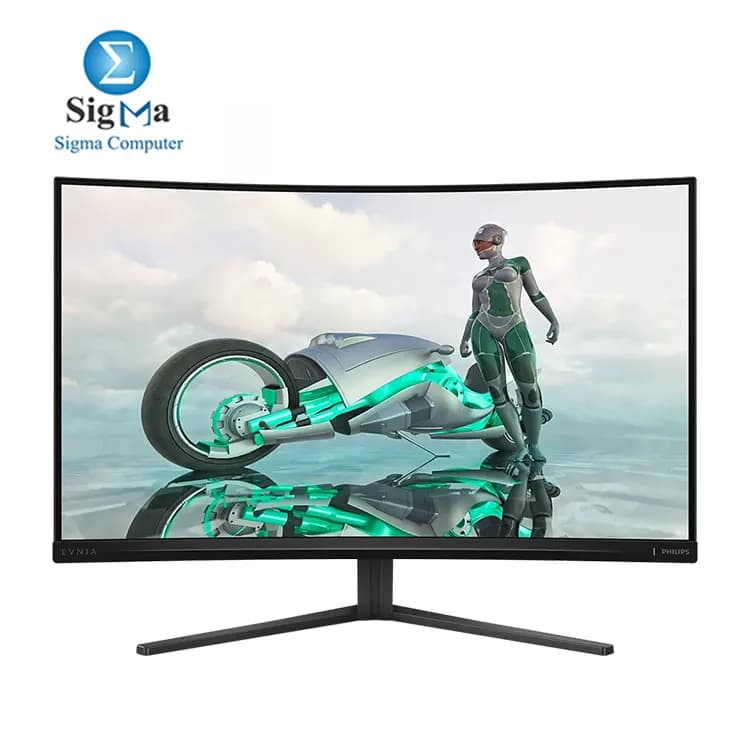 شاشة جيمنج فيليبس ايفنيا 32M2C3500L مقاس 31.5 بوصة QHD منحنية 180HZ VA