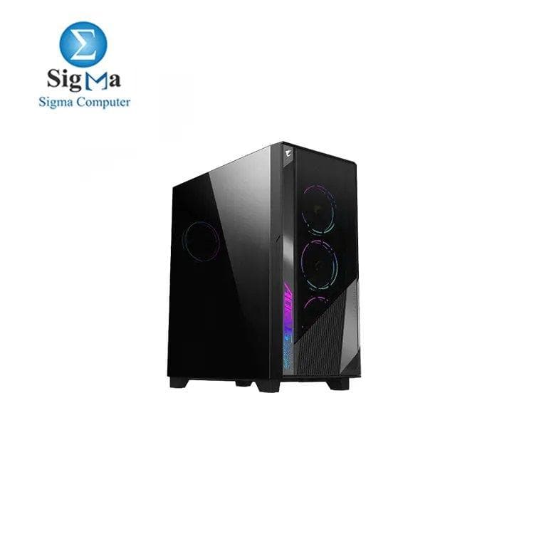 كيسة جيجابايت Aorus C500 Mid Tower - أسود