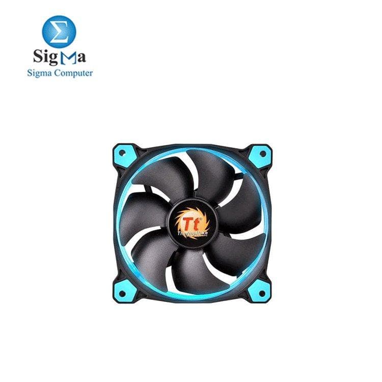 مروحة كيس ورادياتير ثيرمالتيك Riing 12 RGB LED مقاس 120mm بألوان قابلة للتعديل - قطعة واحدة