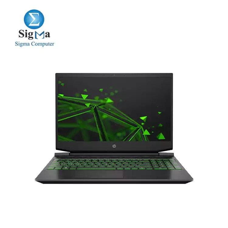 لابتوب جيمنج HP Pavilion 15-ec2033ne، معالج AMD Ryzen 7 5800H، رام 16 GB، هارد 256 GB M.2 SSD + 1 TB HDD، شاشة 15.6 FHD IPS، كرت شاشة GeForce RTX 3050Ti 4 GB