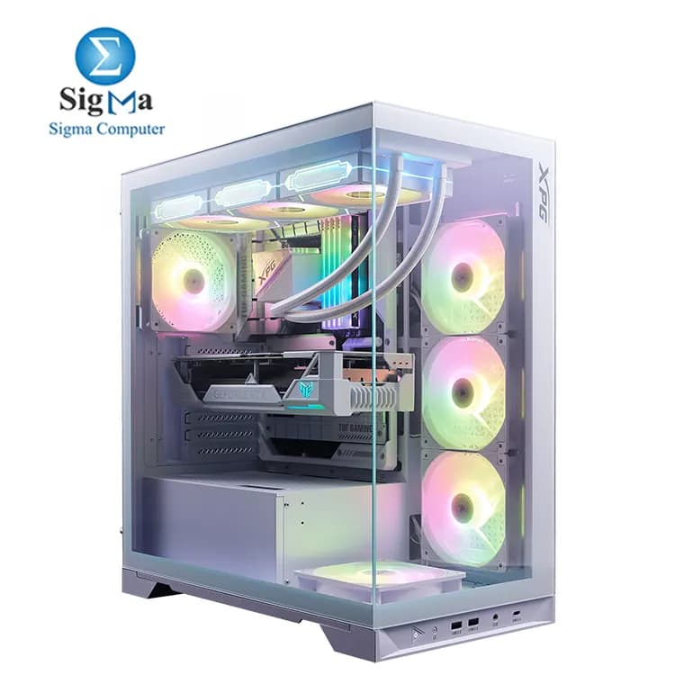 XPG INVADER X BTF White MID-TOWER CHASSIS