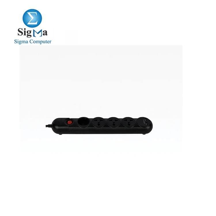 مشترك كهرباء سيستم ماكس 4 مخرج / 2 USB - SMPG-4P2U 2.1 أمبير