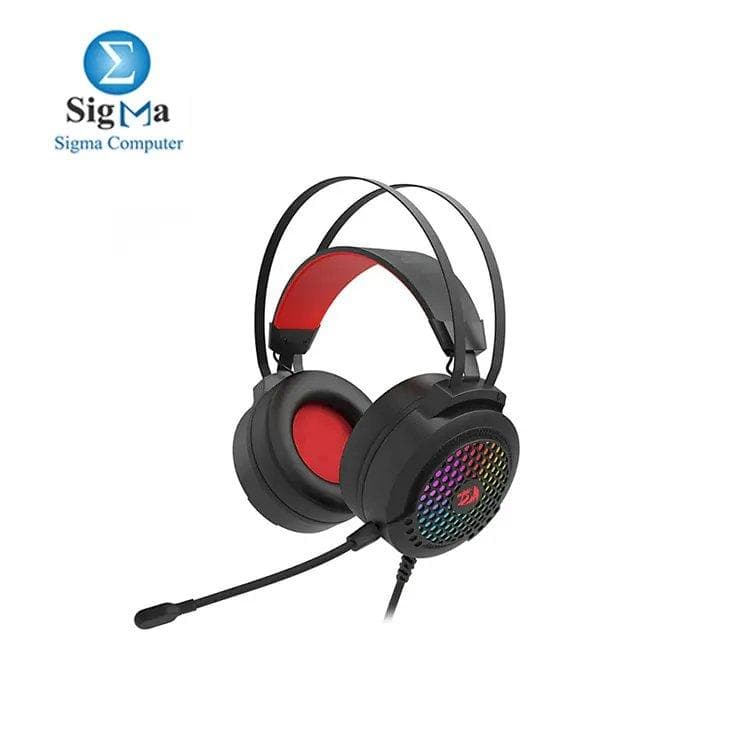 ريدراجون Carmen H261 سماعة جيمنج خفيفة الوزن RGB سلكية أسود