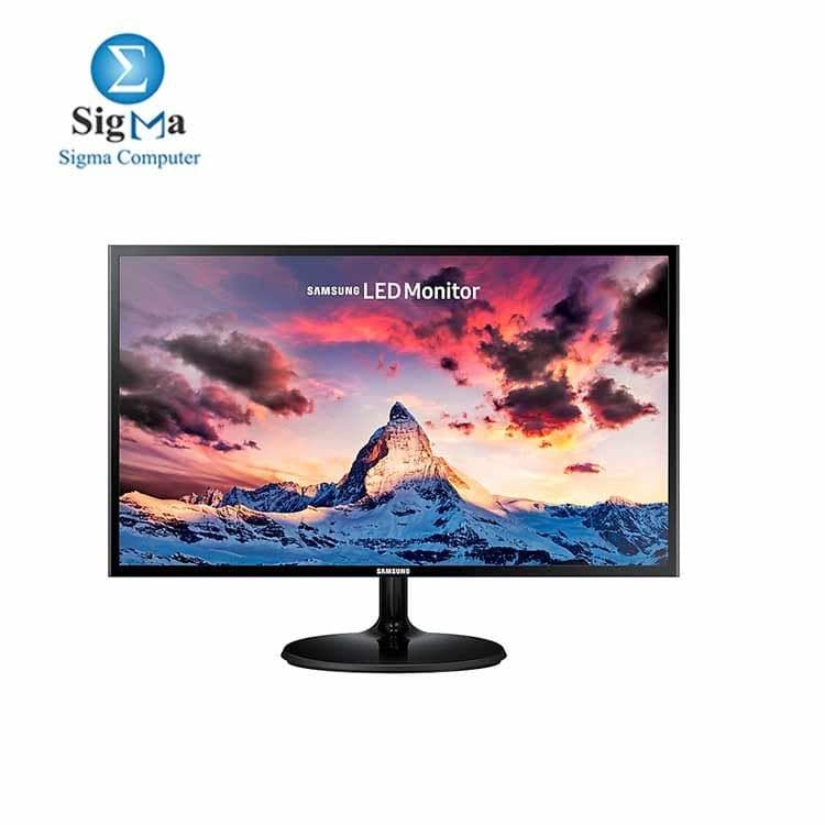 سامسونج شاشة 24 بوصة LED، 4ms (GTG)، 60HZ، 1920 x 1080، PLS، Ls24F350Fhmxzn