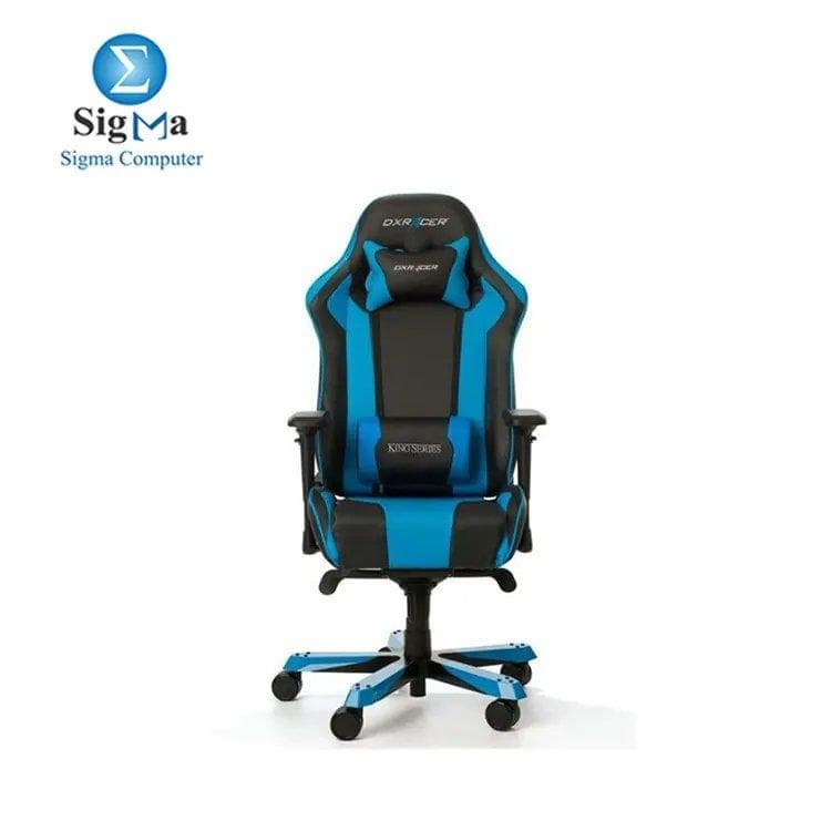 كرسي جيمنج Dxarcer King Series لون أسود وأزرق، GC-K06-NB-S1