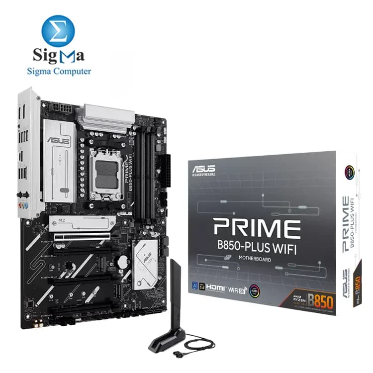 لوحة أم اسوس AMD PRIME B850-PLUS واي فاي