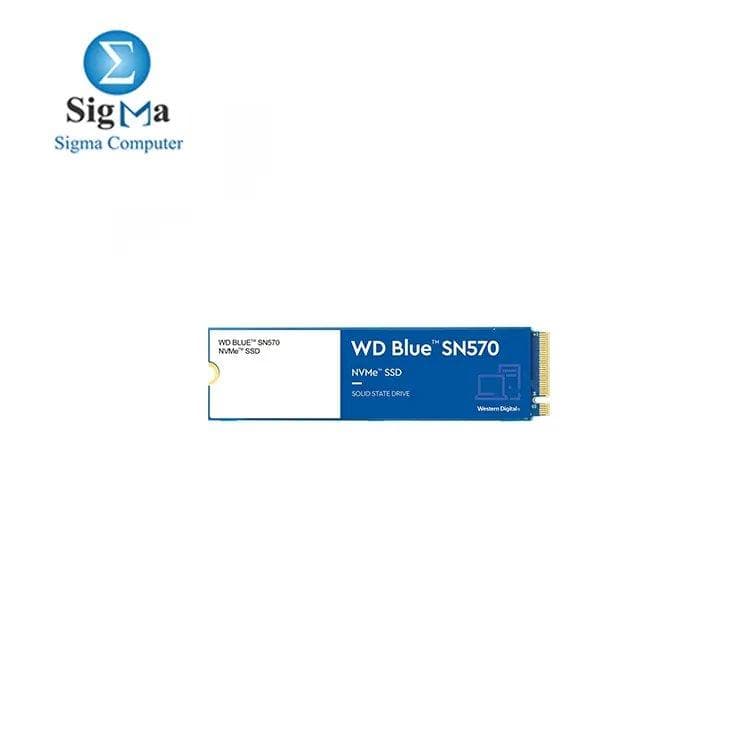 ويسترن ديجيتال WD Blue SN570 NVMe M.2 2280 سعة 250GB PCI-Express 3.0 x4