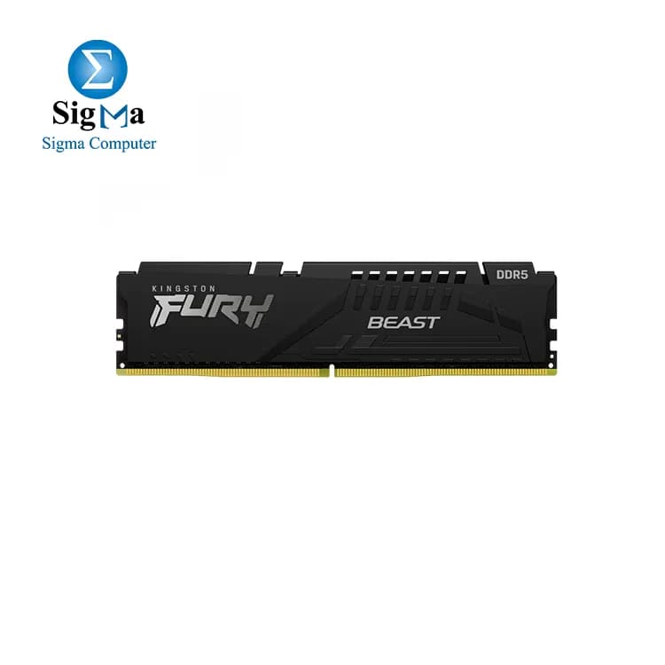 Kingston Fury Beast 32GB DDR5-6000MT/s CL36 Desktop Memory Single Module AMD EXPO and Intel XMP - KF560C36BBE2-32