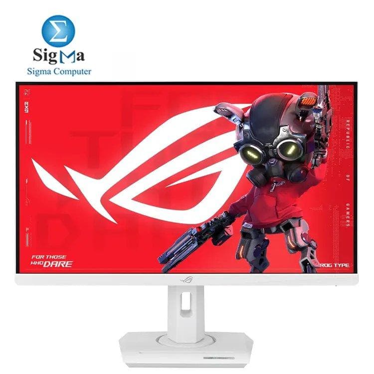 ASUS ROG Strix XG27UCG-W: 27-Inch Fast IPS 4K @160Hz / FHD @320Hz, 1ms GTG, 95% DCI-P3, HDR10, G-Sync Compatible, USB-C, ELMB Sync, Aura Sync RGB.