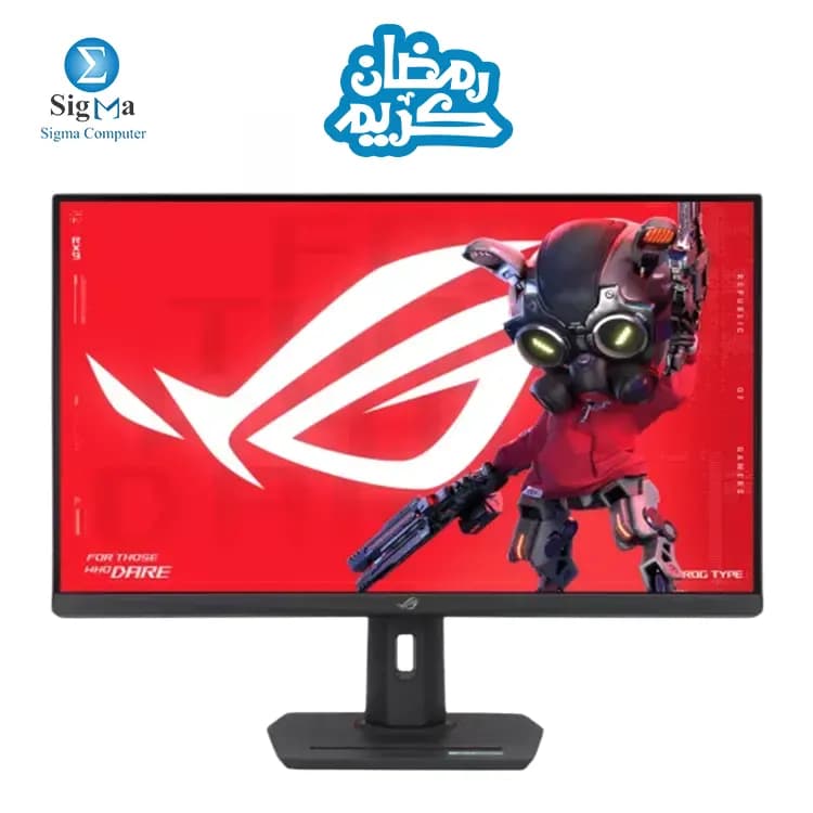 شاشة جيمنج اسوس ROG Strix XG32UCG مقاس 32 بوصة 4K، IPS، 160Hz، استجابة 0.3ms - لون أسود | 90LM0B01-B01171