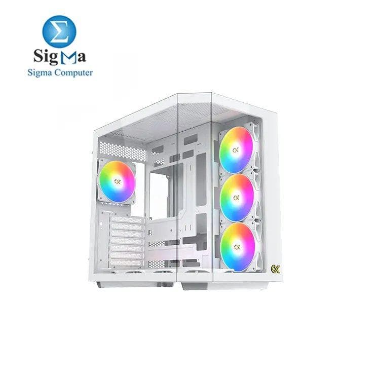 Xigmatek Cubi II arctic Argb Mid Tower Case