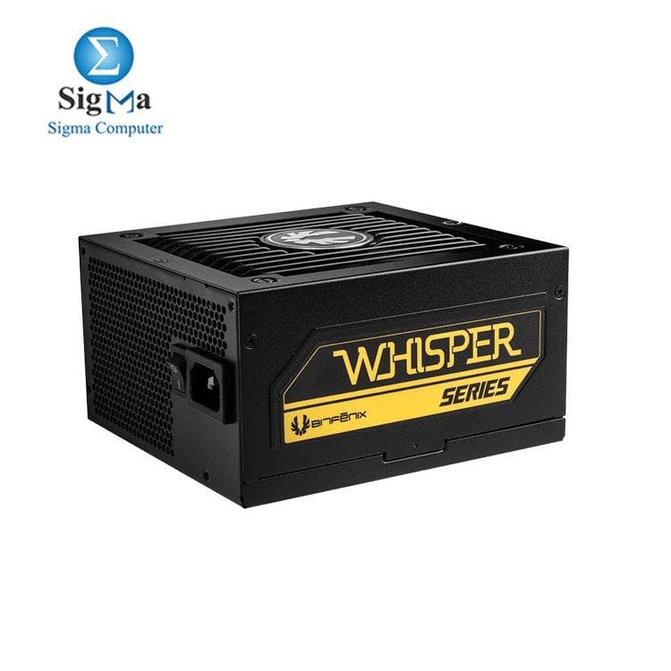 باور سبلاي BitFenix Whisper M بقدرة 750W 80 Plus Gold كامل الكابلات