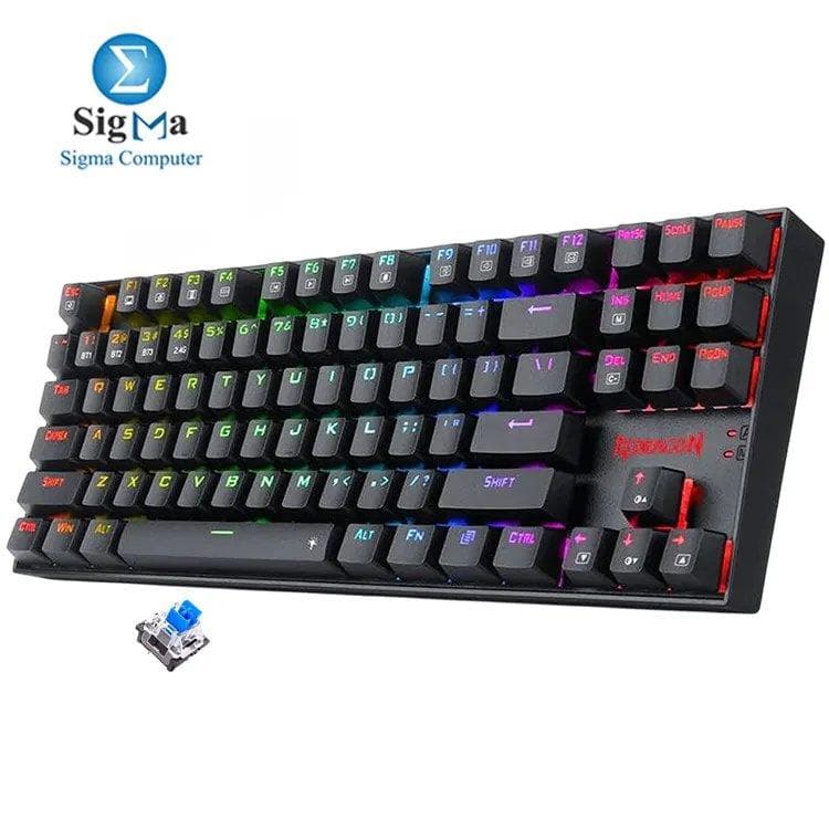 ريدراجون K552P PRO كيبورد ميكانيكي جيمنج لاسلكي بسويتش أزرق وإضاءة RGB