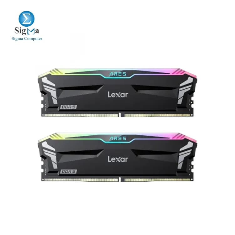 LEXAR Ares 32GB (16GBx2) DDR5 6000MHz CL30 RGB Black