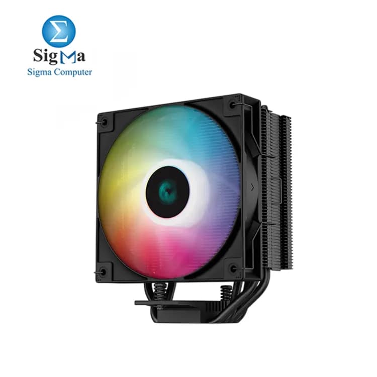 مبرد معالج ديب كول DEEPCOOL AG400 BK ARGB بـ 4 أنابيب حرارية