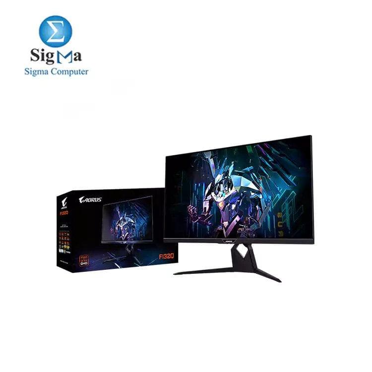 شاشة جيجابايت Aorus FI32Q مقاس 31.5 بوصة IPS بدقة 1440p وتردد 170Hz