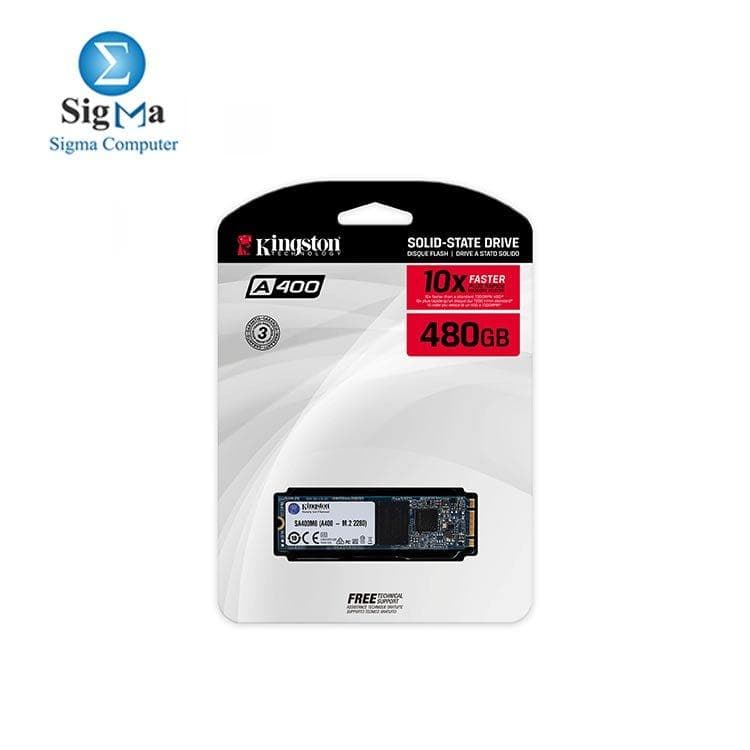 Kingston 480GB A400 M.2 Internal SSD