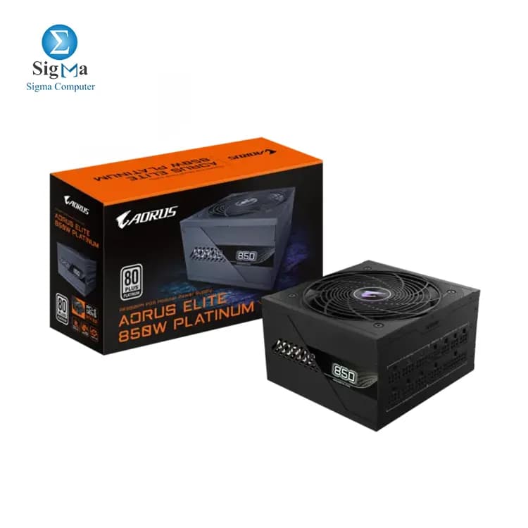 مزود طاقة جيجابايت AORUS ELITE P850W 80+ Platinum Full Modular PCIe 5.0-GP-AE850PM PG5