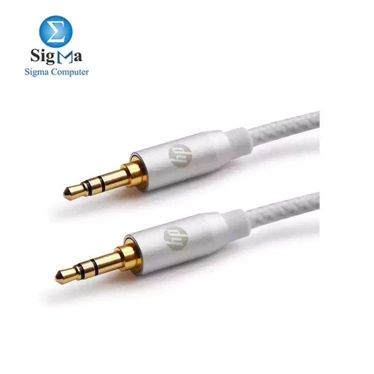 كابل اتش بي Pro AUX مقاس 3.5 مم بطول 3 متر - فضي