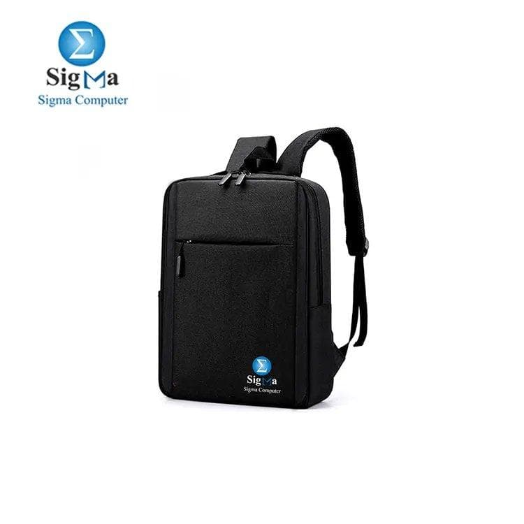 Sigma laptop Backpack For School and Travel Bag (Black)