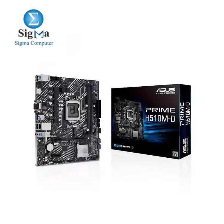 لوحة أم اسوس انتل PRIME H510M-D مقاس micro ATX
