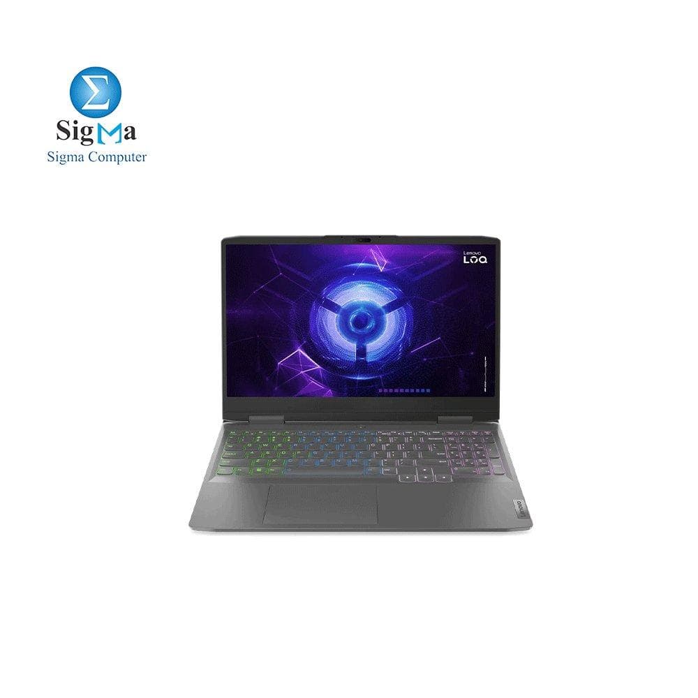 لابتوب لينوفو LOQ 15IRH8 82XV00P3AX - معالج انتل® Core™ i5-12450H - كرت شاشة انفيديا® GeForce RTX™ 2050 4GB - رام 8GB DDR5-4800 - هارد 512GB SSD M.2 - شاشة 15.6 FHD IPS 144Hz