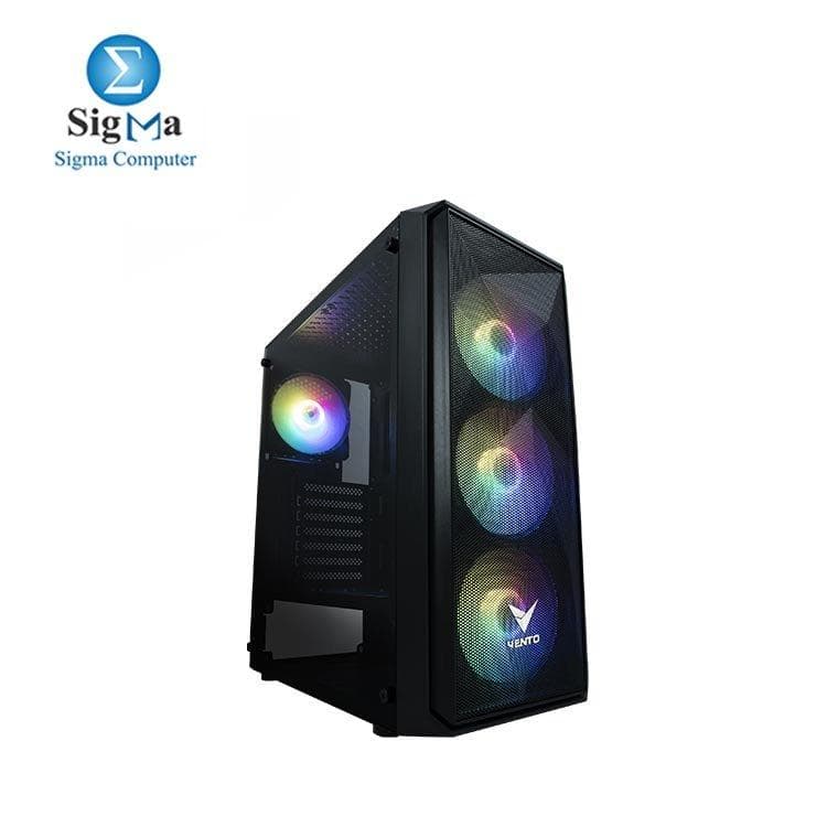 كيسة جيمنج VENTO FSP MESH VG10F بـ 3 مراوح