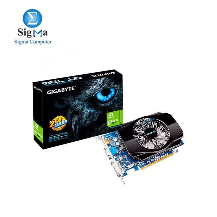 كرت شاشة جيجابايت انفيديا GeForce GT 730 2G DDR3