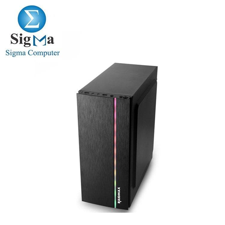 كيسة كمبيوتر RAIDMAX BLAZAR X910-FAB ATX Mid Tower + باور سبلاي 550 وات