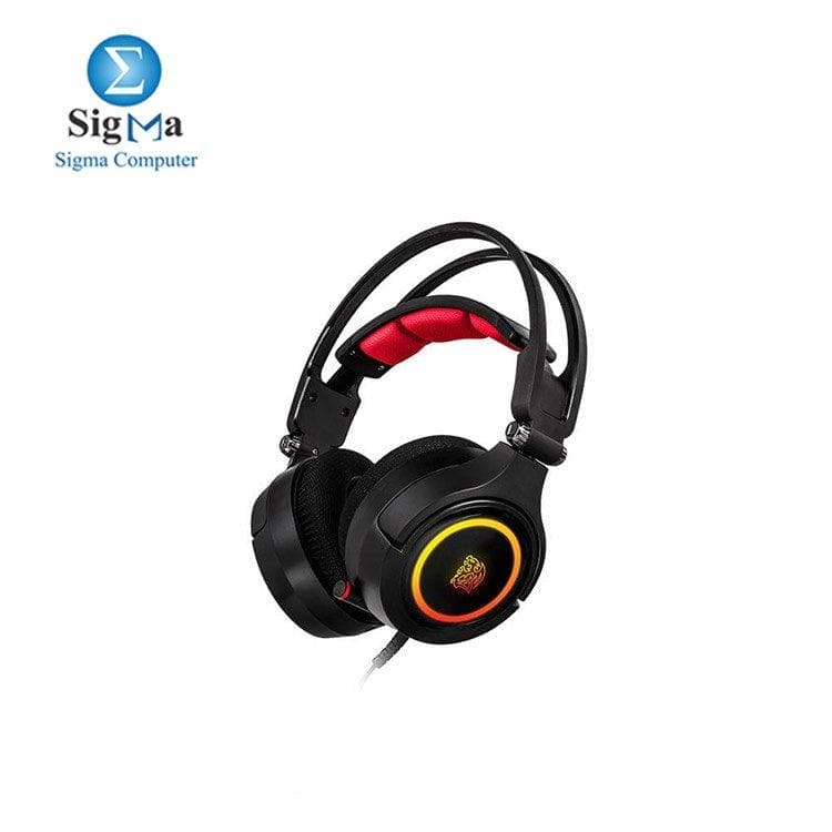 Tt eSPORTS Cronos Riing RGB 7.1 Premium Virtual Surround Sound, 16.8 Million 8 Lighting Effects RGB Color Gaming Headset