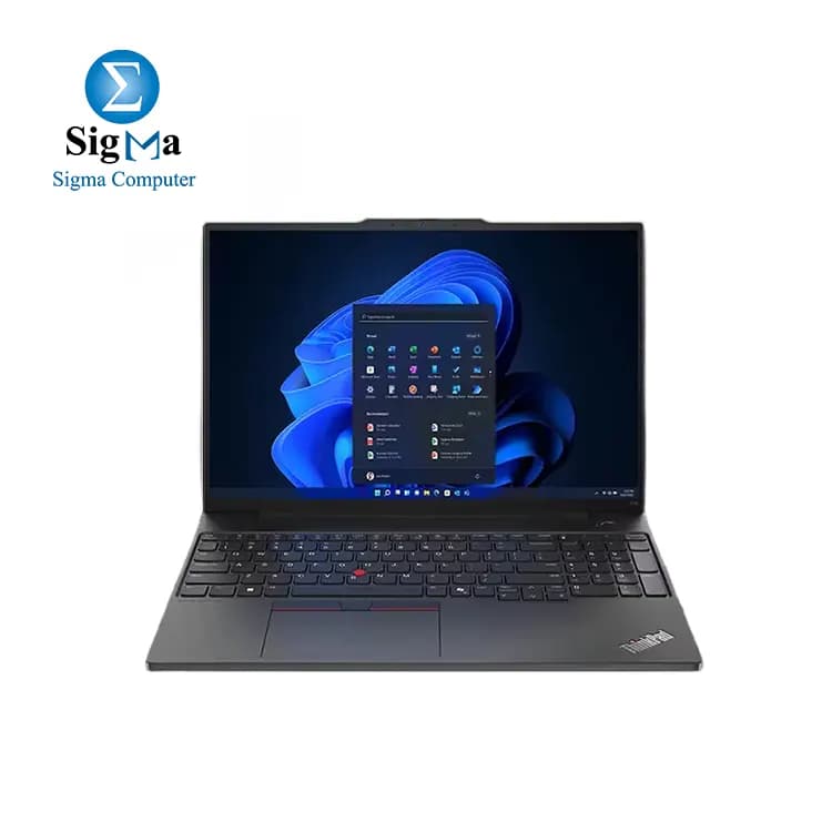 LENOVO ThinkPad E16 Gen 2 -21MAS13M00 - Intel® Core™ Ultra 7 155H - Intel Arc Graphics - 16GB DDR5 5600MHz - 512GB M.2 - 16ʺ WUXGA (1920 x 1080) IPS 45% NTSC 300nits - Graphite Black