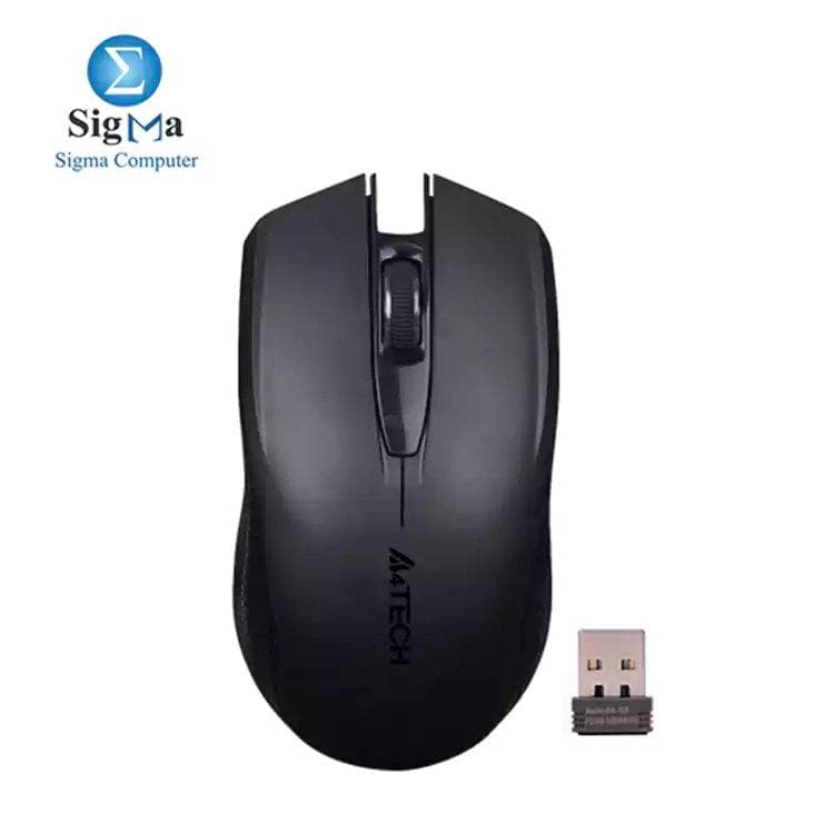ماوس لاسلكي A4tech G11-760N قابل للشحن - أسود