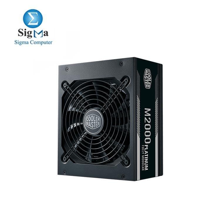 Cooler Master M2000 Full Modular 2000W PSU, 80 PLUS Platinum, ATX 12V V2.52, 135mm Fan, 18x PCIe, 94% Efficiency