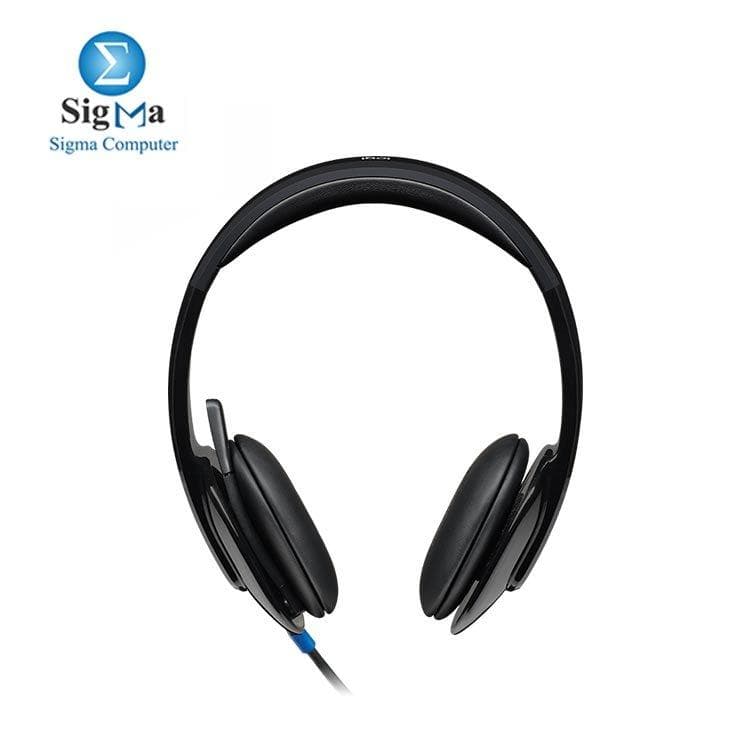 Logitech H540 USB Computer Headset 981-000480 - Black