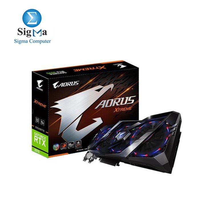 كرت شاشة 8GB AORUS GeForce RTX 2070 XTREME