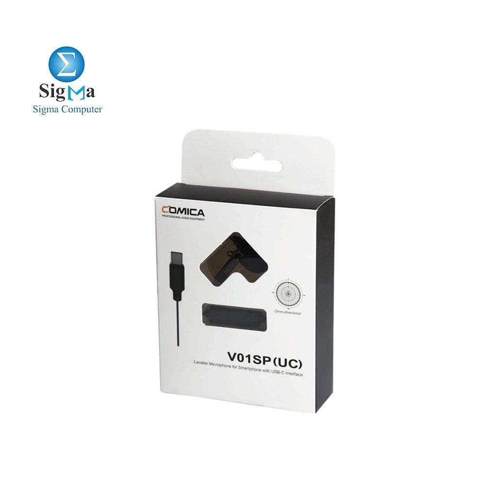 ميكروفون لافالير GENERAL CVM-V01SP(UC) بمنفذ USB C متعدد الاتجاهات لأجهزة اندرويد