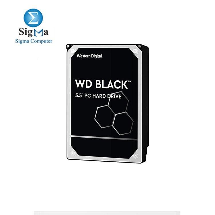 ويسترن ديجيتال BLACK 4TB هارد للأداء العالي - 7200 RPM, SATA 6 Gb/s, 256 MB Cache, 3.5