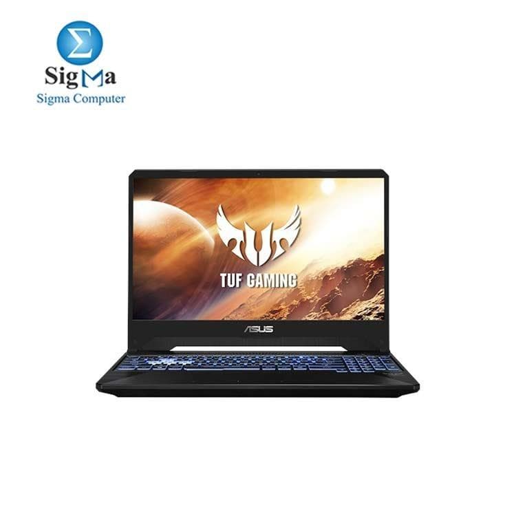 لابتوب اسوس TUF Gaming FX505DD-BQ010T شاشة 15.6 بوصة FHD 60Hz، معالج AMD R7-3750H، رام 8GB، هارد 1TB، كرت شاشة GeForce GTX 1050 3GB، ويندوز 10