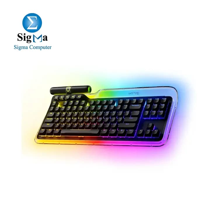 كيبورد هايت TKL ميكانيكال سلكي RGB - لون اسود