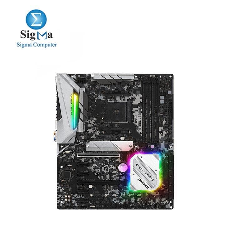 لوحة أم Asrock B450 Steel Legend