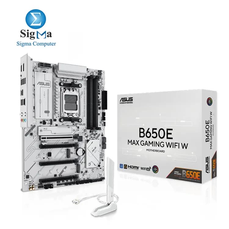 ASUS B650E MAX GAMING WIFI W Socket AM5 LGA 1718 Motherboard