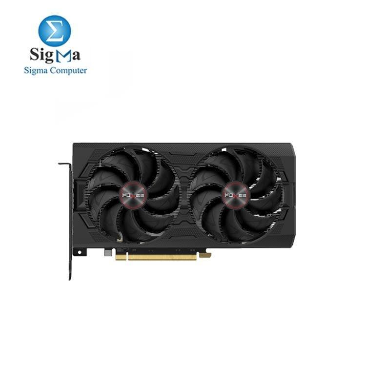 كرت شاشة Sapphire Radeon Pulse RX 5500 XT بذاكرة 8GB GDDR6 مع HDMI و Triple DP OC
