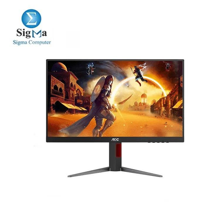 شاشة جيمنج AOC Q27G4 مقاس 27 بوصة بدقة 2K بتقنية IPS وتردد 180Hz، ألوان 127% SRGB و DCI P3 99%، تدعم HDR 400