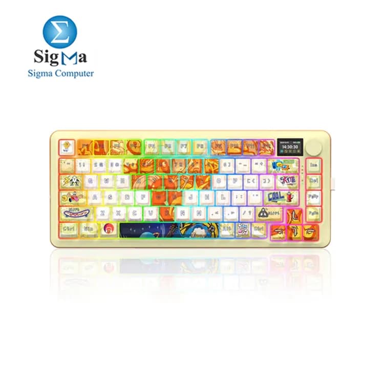 REDRAGON K708GF FLEKACT PRO RGB Gaming Wireless Mechanical Keyboard