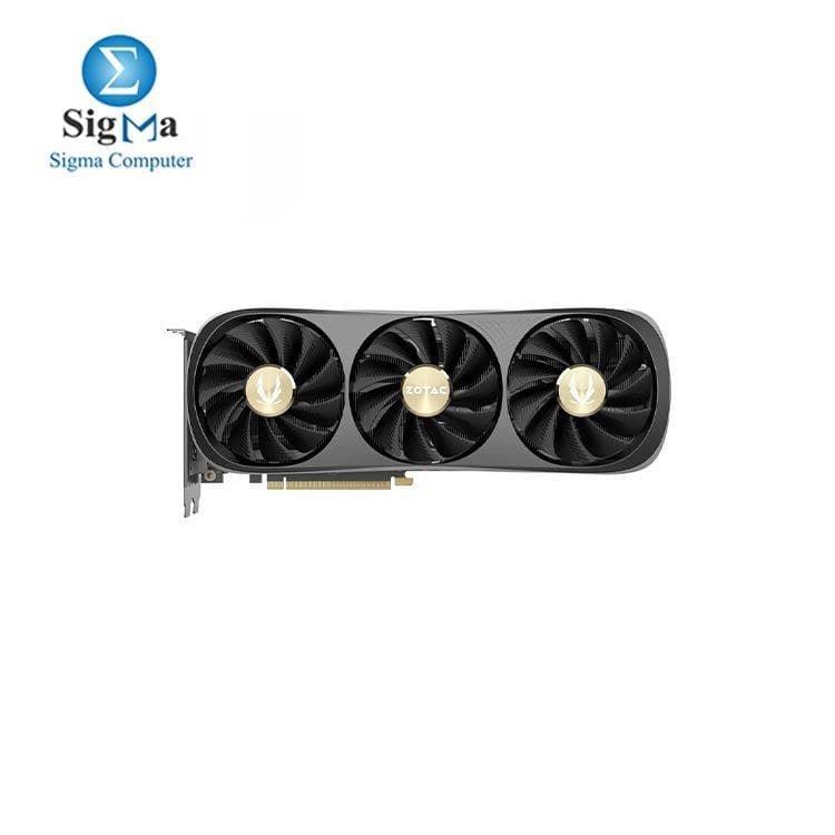 كرت شاشة ZOTAC GAMING GeForce RTX 4070 Ti Trinity OC 12G DDR6X (ثلاث مراوح) ZT-D40710J-10P