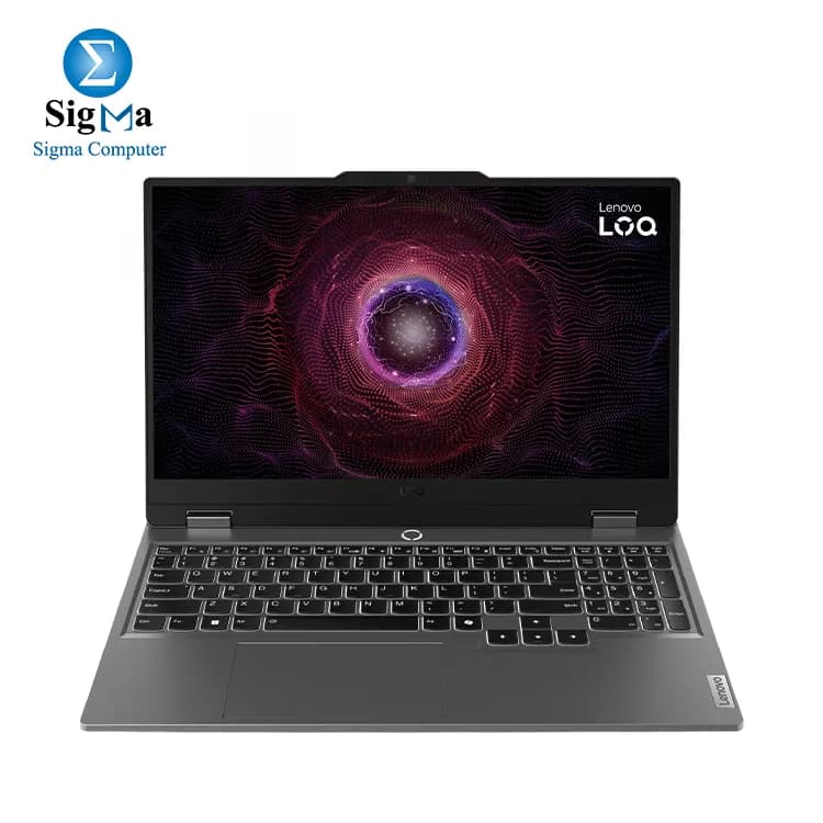 لابتوب لينوفو LOQ 15ARP9 83JC00P6ED معالج Ryzen 5 7235HS - كرت شاشة Geforce RTX 3050 6G - رام 16GB DDR5 - هارد 512GB SSD - شاشة 15.6 بوصة FHD IPS 144Hz - ويندوز 11