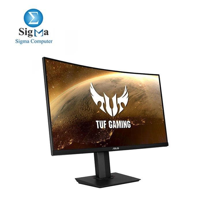 شاشة جيمنج اسوس TUF Gaming VG32VQ منحنية 32 بوصة HDR، سرعة 1ms - 144Hz - VA