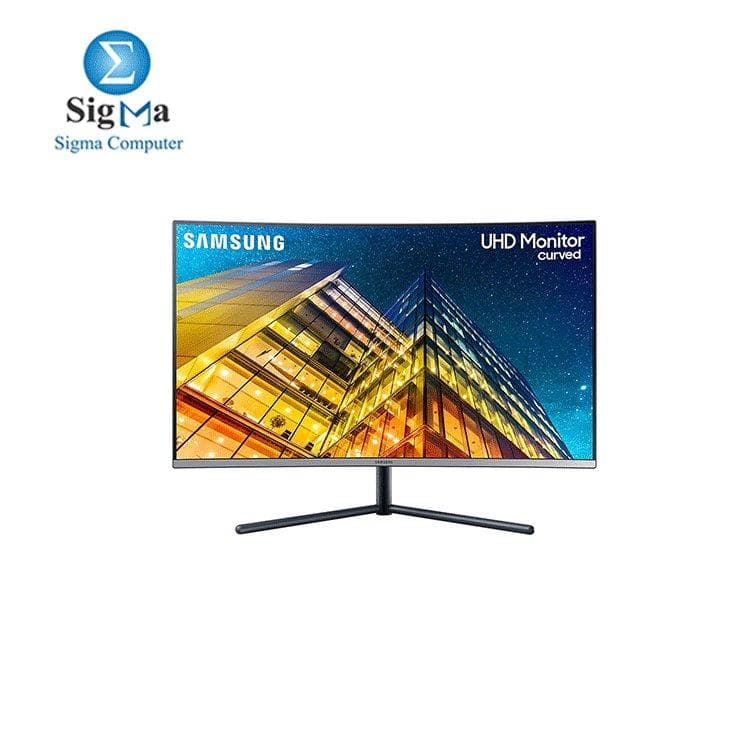 شاشة سامسونج LU32R590CWMXEG 32 بوصة 2160x3840 60Hz VA 4ms GTG sRGB 103 انحناء الشاشة 1500R